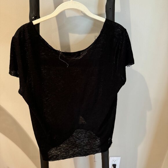 Urban Outfitters Project Social T Black T Shirt - Picture 2 of 3